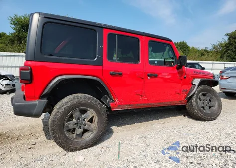 2018 Jeep Wrangler Unlimited Rubicon из США, поврежденный, VIN 1C4HJXFG8JW106742